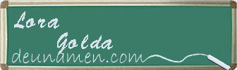 Lora Golda Visitenkarte